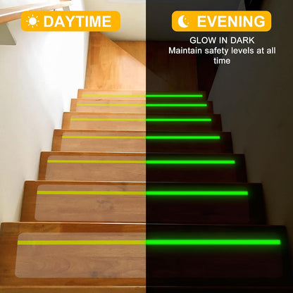 Qingluan Grip Tape, Heavy Duty Anti Slip Tape for Stairs Outdoor/Indoor Waterproof 4" x 33 ft, Safety Non-Slip Roll for Stair Step Traction Treads Stair Non Slip Strips Grey