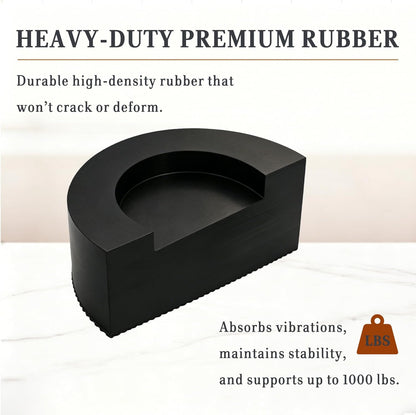 Anti-Vibration Washing Machine Pads,4 Pack High Density Rubber Washer Dryer Stabilizer Pads, Reduce Noise Dampen Vibration,Non Slip Shock Absorbing Mats Prevent Sliding for Washers & Dryers