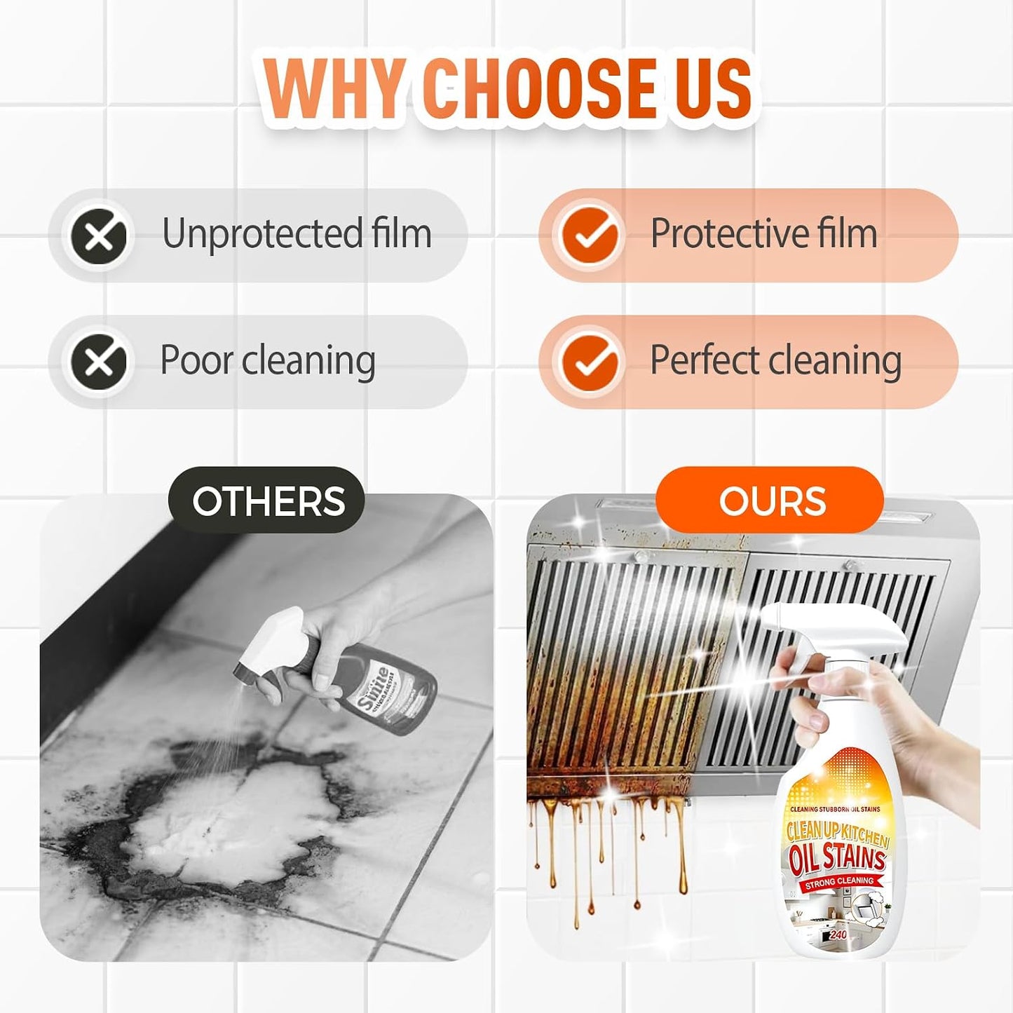 Eadwe Heavy Duty Degreaser, 2025 New Kitchen Cleaner, Multipurpose Oil Stain Remover, Strong Grill Cleaner for Restaurant, Cleaning Spray for Home Chefs (1)