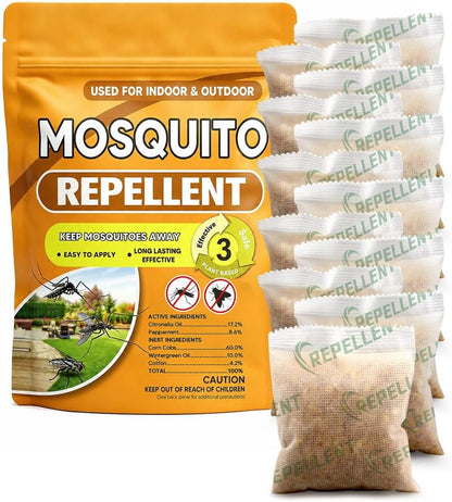 Mosquito Repellent, Mosquitoes Repellent Indoor, Keep Mosquito Away, Covers 120 sq ft of Space,Safe for People and Pets, Perfect for Patio,Bedroom,Garden,Camping-8P