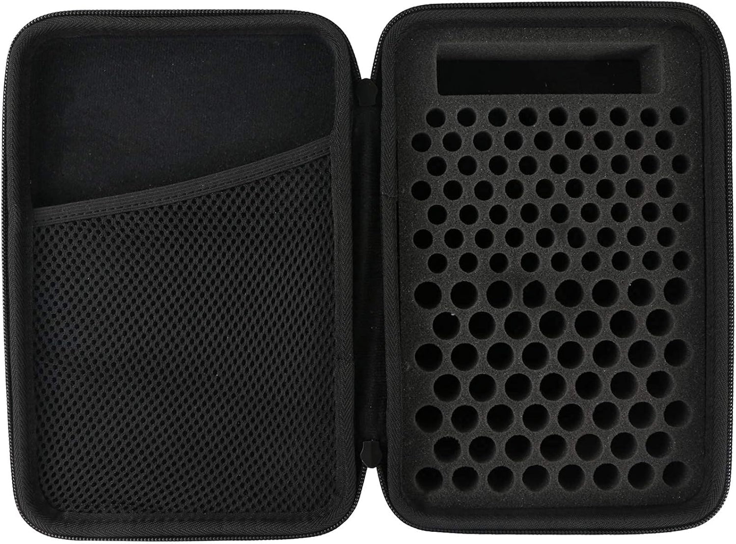 khanka Hard Battery Organizer Storage Box, Carrying Case Bag Holder - Holds 116 Batteries AA AAA C D 3V 9V with Battery Tester (BATTRIES are NOT Included.)