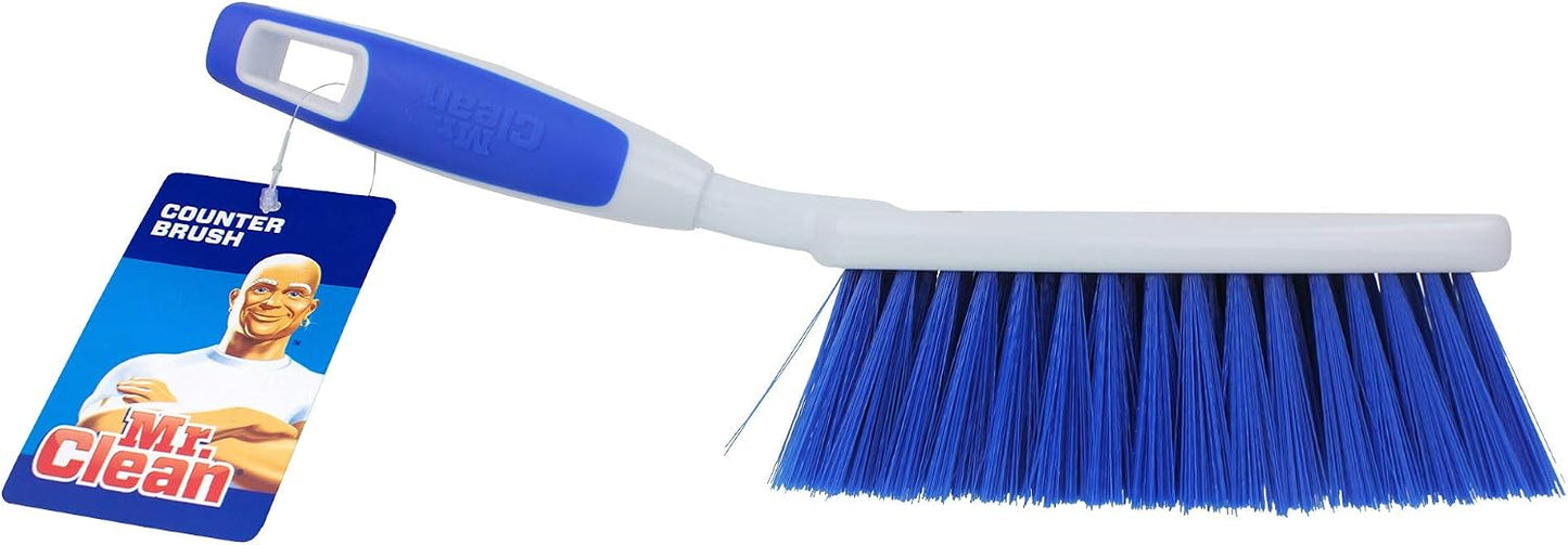 Mr. Clean 442402 Durable Bristle Handle Scrub