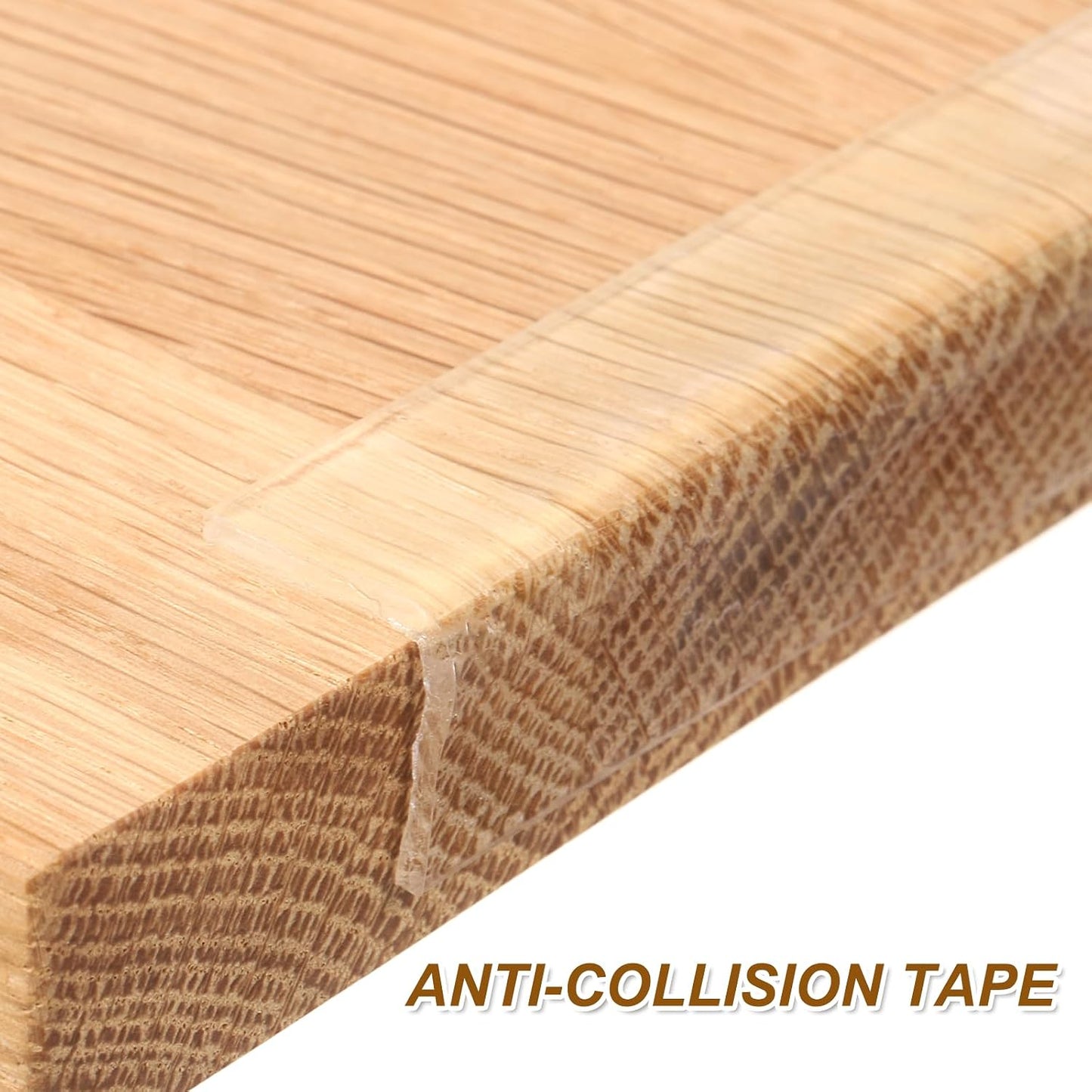 uxcell Clear Edge Protector Strip, 3.94 in x 16.4 ft Sharp Edge Wrap Cover Tape Soft Corner Guards for Furniture Cabinets Drawers Tables Door