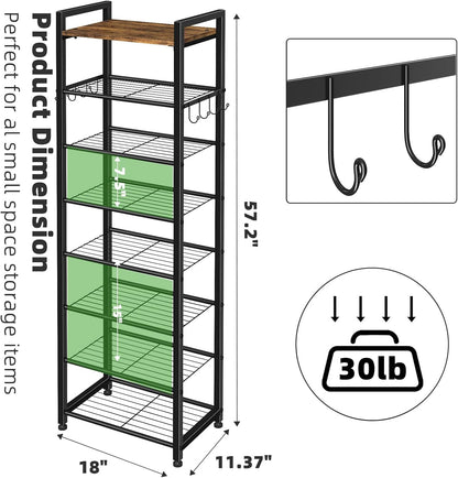 Simple Trending Tall Shoe Rack Storage Holds 40 Pairs, 10 Tier Shoe Organizer Shelf Large Capacity for Entryway Closet, Black