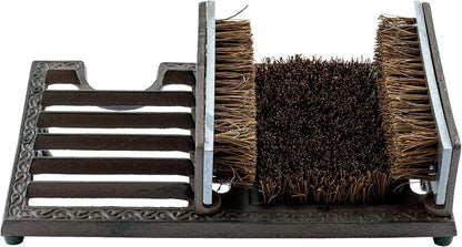 Boot Scraper Outdoor Shoe Brush with Flaps,Cleaning Heavy-Duty Shoe Cleaner and Boot Scrubber for Mud,Dirt, Snow,Durable Weather-Resistant Outdoor Shoe Cleaning Tool