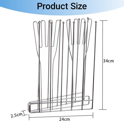 Kitchen Glove Holder, Bottle Drying Rack, Stainless Steel Dish Glove Holder,Baby Bottle Dryer Rack,Plastic Bag Drying Rack,Dishwasher Glove Drying Rack