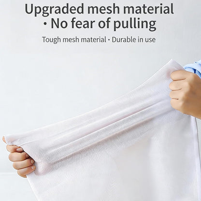 3Pcs Mesh Laundry Bags with Sturdy Zipper,washing Bags for Washing Delicates,Protect Clothes in Washing Machine for Home, College & Dorm (3 Medium)