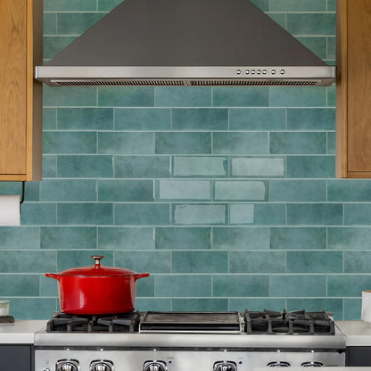 STICKGOO 10 Sheets Subway Tile Peel and Stick Backsplash, Extra Thick 3D Wall Tiles with Commercial-Grade Adhesive for Kitchen, Bathroom, Laundry Room,11.56"x8.38"(White)