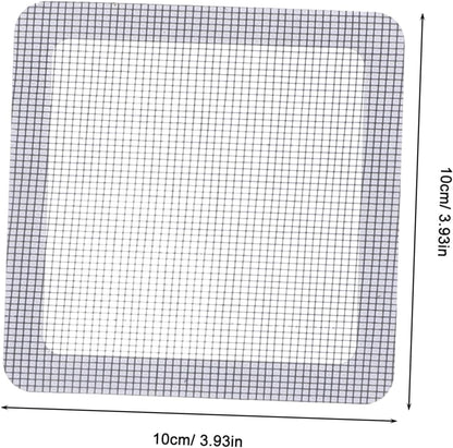 Window Screen Repair Patch Kit Adhesive Patch Pads for Holes Door Screen Mesh Tape