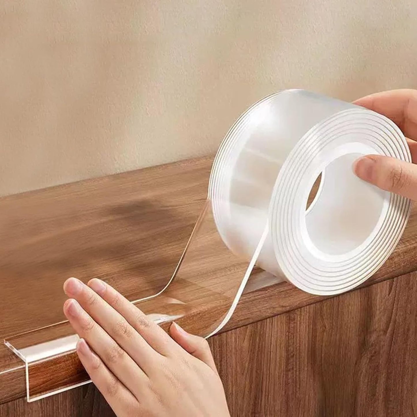 Edge Corner Protector Baby Proofing,Soft Clear Furniture Table Corner Guard & Edge Safety Cabinet Door Bumper,Crib Bumpers,Wall Protector,6.6ft(Width 0.8 in，Thickness 0.08 in)