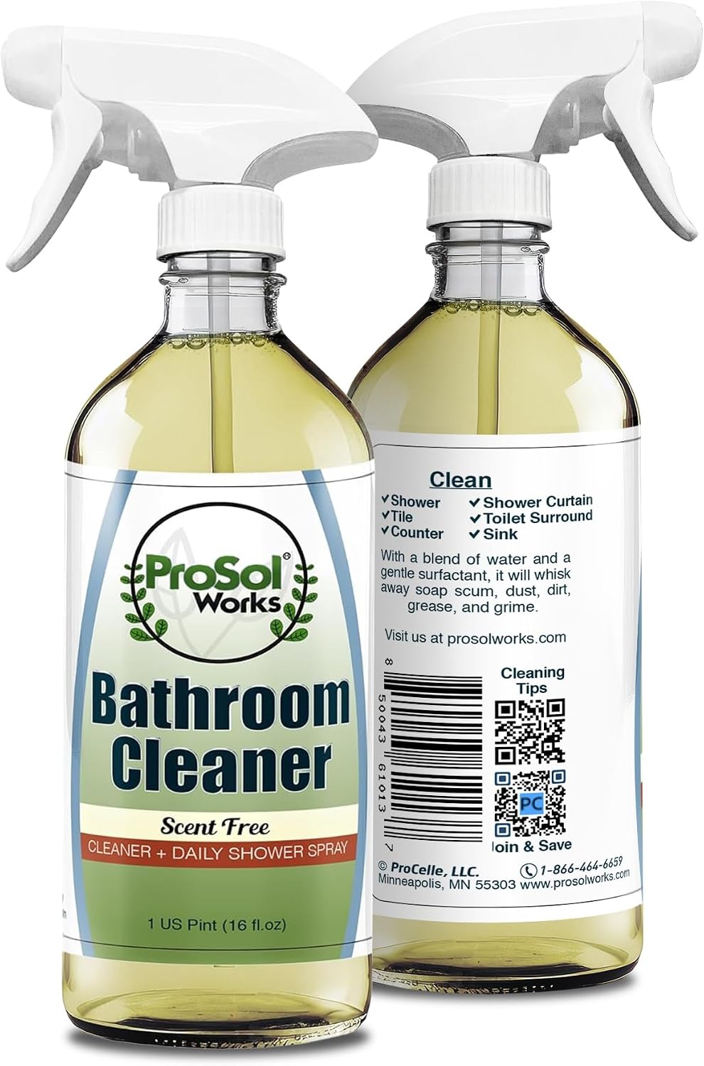 Degreaser Cleaner Heavy Duty Cleaning Spray 16 oz - Kitchen Cleaner for Stubborn Splatters, Stove Top, Grill, Drip Pans, & Oven Cleaner - Safe on All Surfaces - Fresh Scent