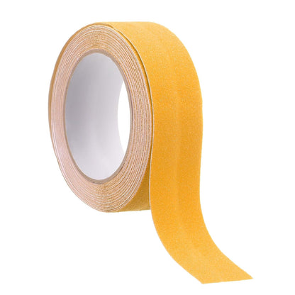HARFINGTON Anti Slip Traction Tape 2" x 16.4ft Waterproof Non-Slip Grip Tape High Friction Weather Resistant Non Skid Stair Treads Tape for Indoor Outdoor Stair Steps, White