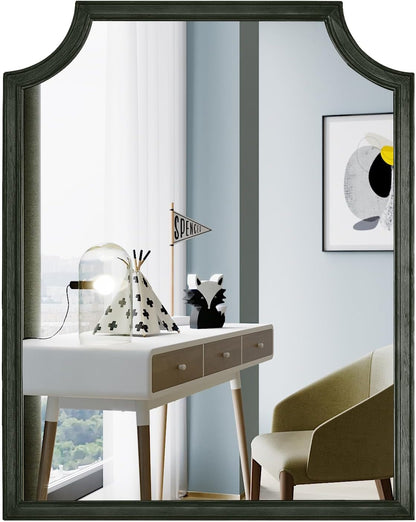 WallBeyond Full Length Mirror Wall Mounted 65"x22", Rustic Wooden Frame Floor Mirror, Large Full Body Mirror for Bedroom, Leaning or Hanging Against Wall, Natural