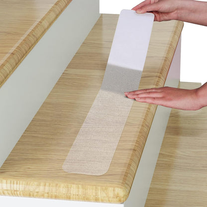 Qingluan Grip Tape, Heavy Duty Anti Slip Tape for Stairs Outdoor/Indoor Waterproof 4" x 33 ft, Safety Non-Slip Roll for Stair Step Traction Treads Stair Non Slip Strips Grey