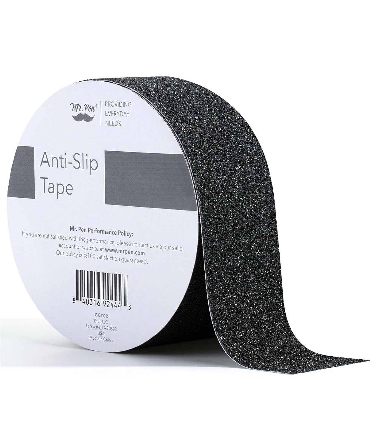 Mr. Pen- Grip Tape, 2 Inch, 23 Feet, Anti Slip/Non Skid Tape, Grip Tape | Friction Tape for Stair, Black Grip Tape Roll, Waterproof