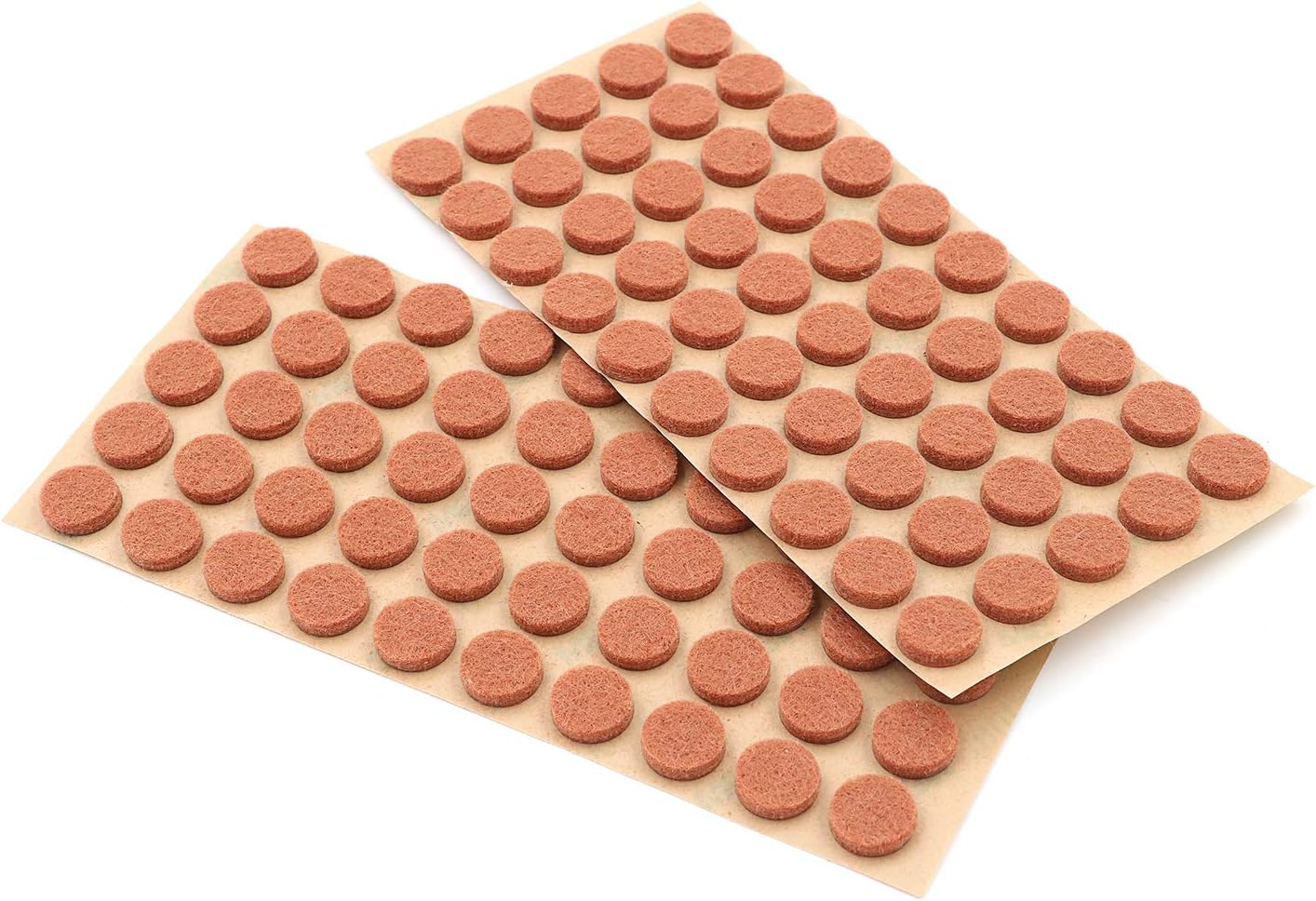Furniture Felt Pads 3/8" (10mm) Diameter Round 3M Self Adhesive Protects Kitchen Cabinets, Drawers, Desks and Furniture Against Bumps and Scratches 100 Pack - Grey