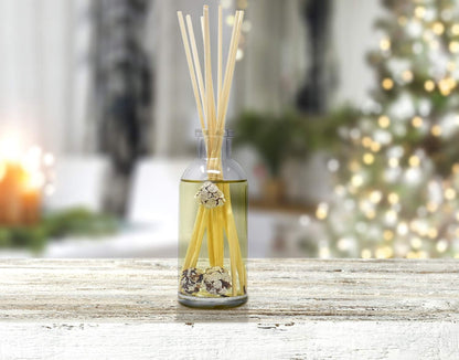 Urban Naturals Smoked Vanilla Reed Diffuser Set with Vanilla Bean, Sandalwood & Leather | Made in the USA - Colors A