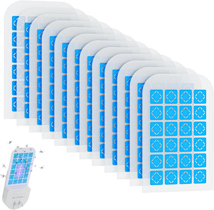 Fly Trap Indoor, 3 in 1 Plug-in Fruit Fly Trap,1 Trap White and 5 Glue Cards, Fruit Fly Traps for Indoors, Flying Insect Trap for Gnat, Moth, Mosquito, Suitable for Every Part of The Home