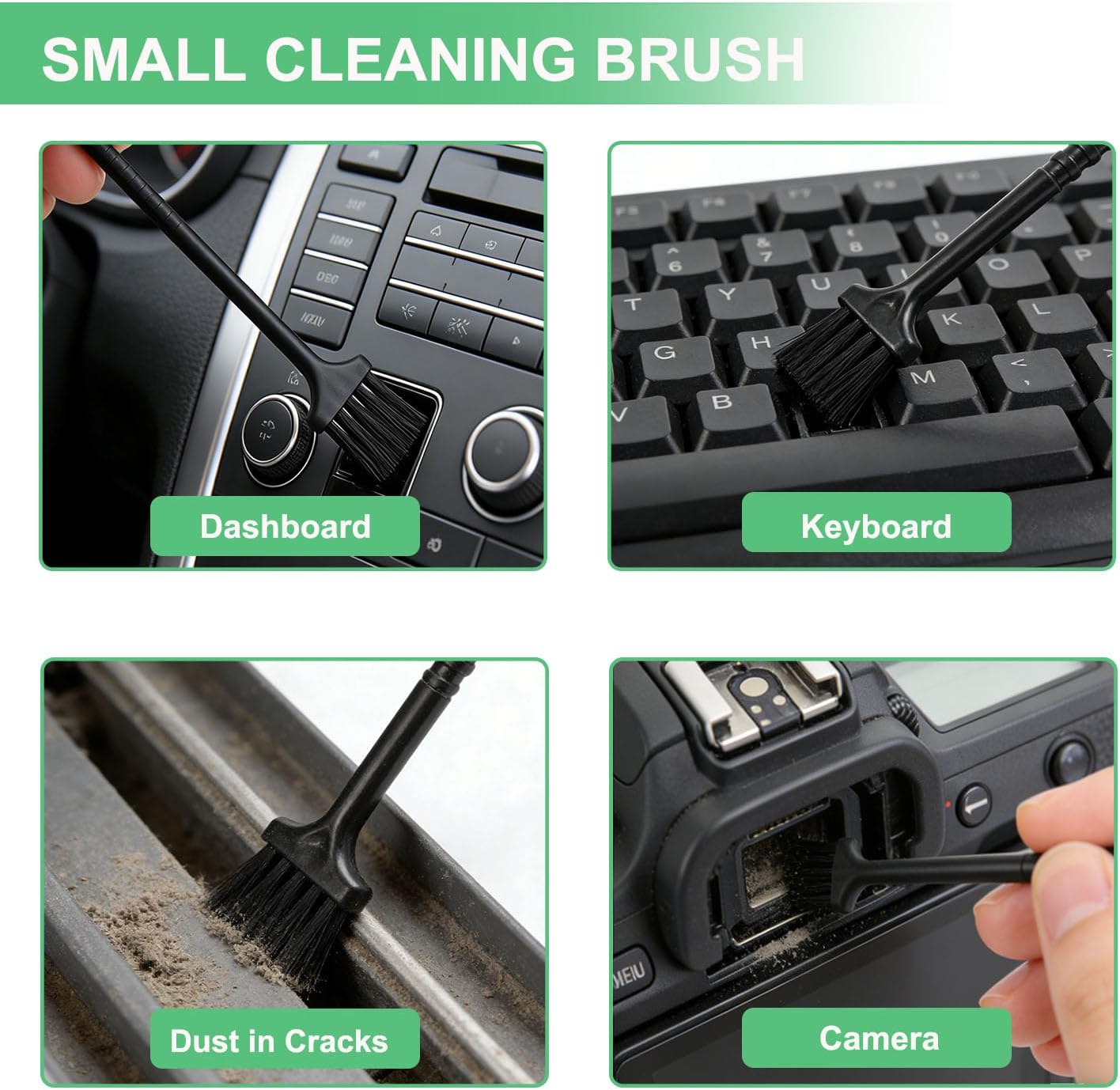 Crevice Cleaning Brush,Hard Bristle Grout Scrub Brushes Tool,Straw Cleaner Brush,Multifunctional Gap Cleaning Supplies Home Essentials for Household Use,Kitchen,Window,Bathroom,Corners(12PCS)