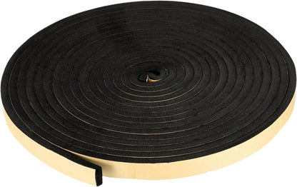 PATIKIL Foam Insulation Tape, 1-1/2" W x 1/8" t x 32.8FT Self Adhesive Weather Stripping Door Seal Strip for Door Window Air Conditioning, Black - Colors B