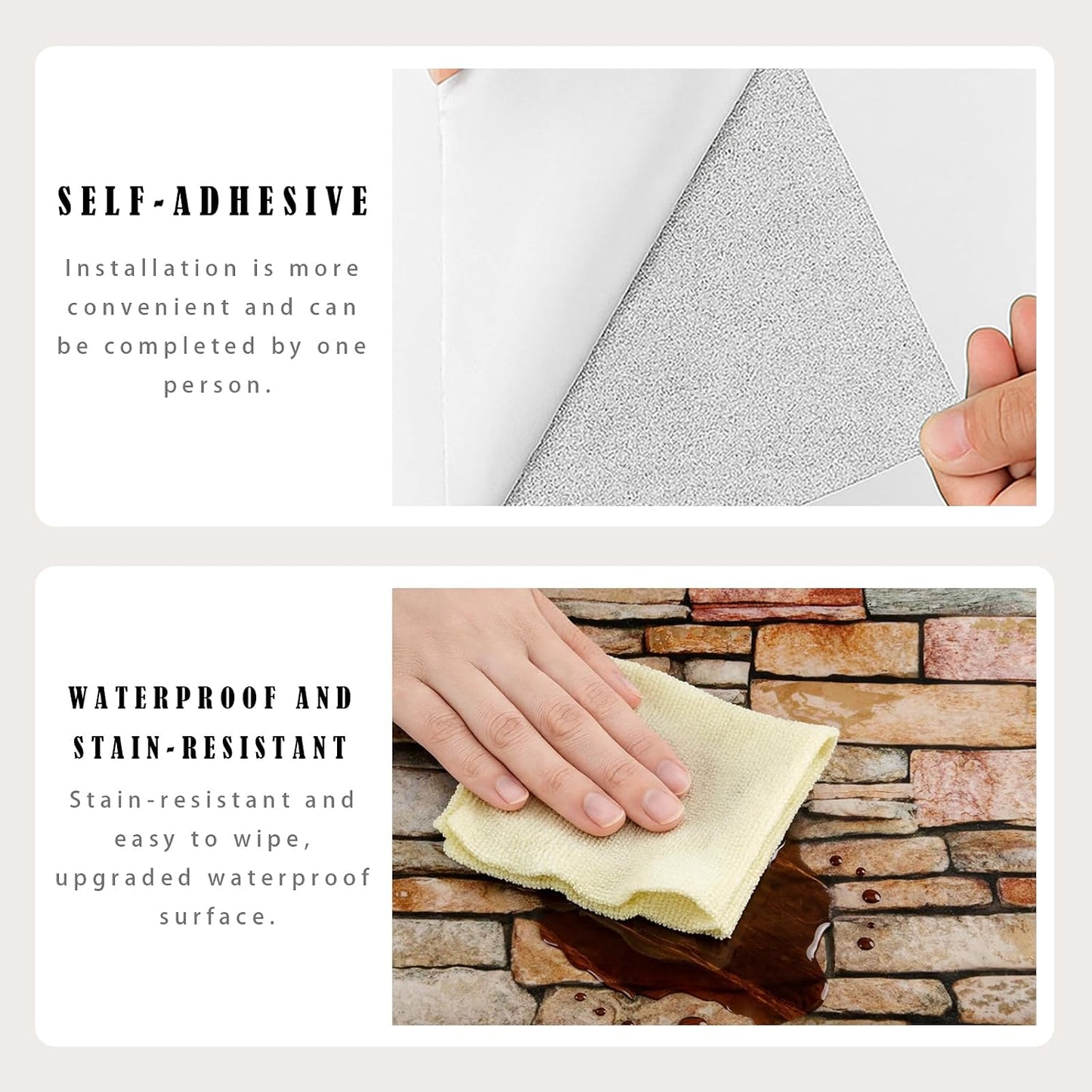 Peel and Stick Kitchen Backsplash Tiles 16PCS – Waterproof Self Adhesive Wall Stickers for Kitchen, Easy DIY Stick On Tile Backsplash, Heat Resistant Decorative Wall Covering (Ice Blue)