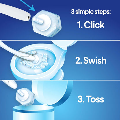 Clorox ToiletWand Toilet Cleaner Refills, Toilet brush, Original, 20 Count