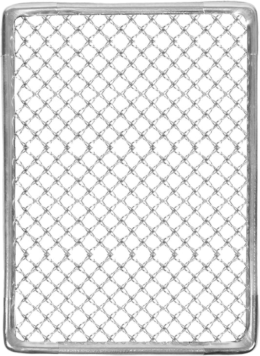 Front Door Utility Mat, Heavy Duty Dirt Scraper for Outdoor - Metal Shoe Scrubber Mat for Events, Gardens, and Holiday Gathering