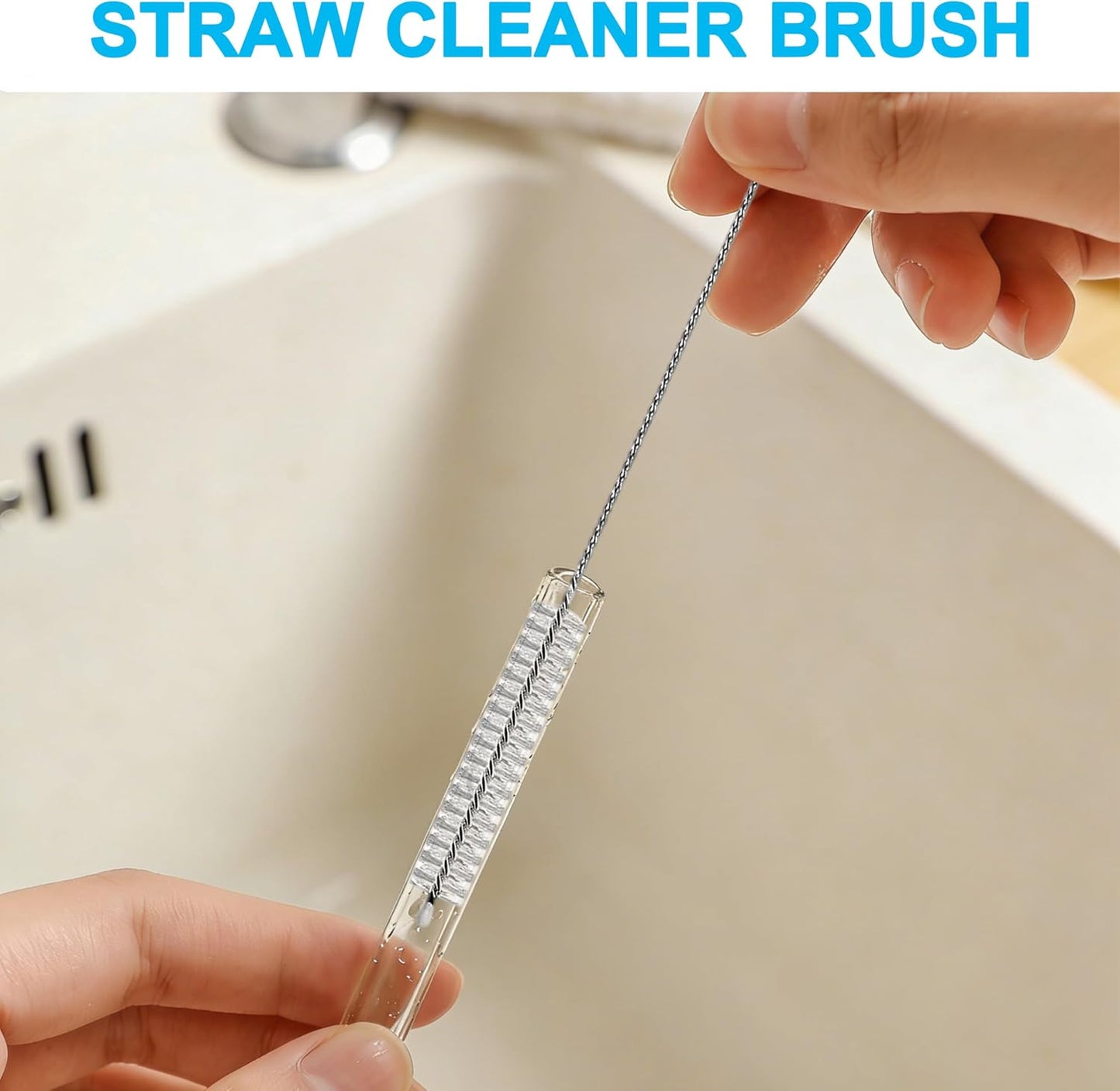 14Pcs Crevice Cleaning Brush Set, Hard Bristle Scrub Brushes Tools, V Shape Grout Cleaner Brush, Multi-Purpose Cleaning Tool for Cleaning Kitchens, Bathrooms, Tile, Sinks, Cups, Straws, and Windows