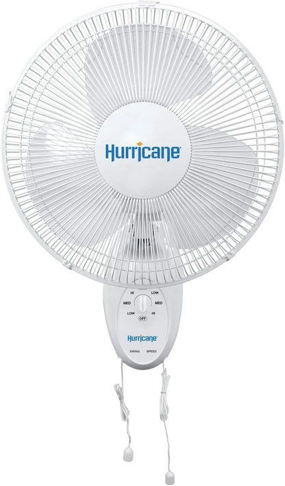 Hurricane Classic 6 Inch Clip Fan, 2 Speed Portable Desk Table Fan with Tilt, White