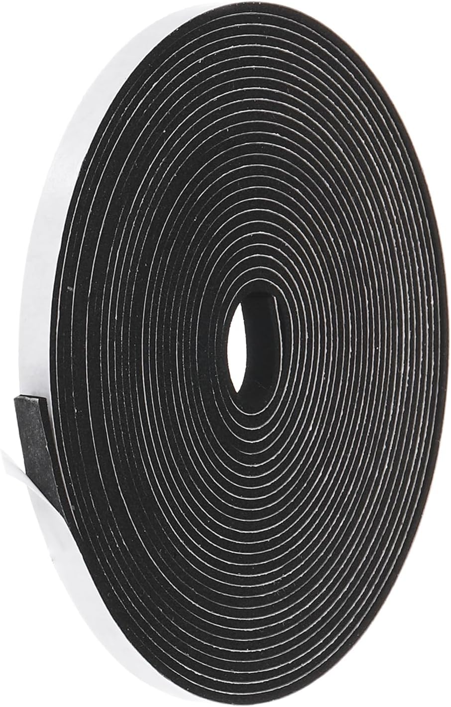 PATIKIL Weather Stripping Door Seal Strip, 3/8 Inch x 1/4 Inch x 32 Ft Self Adhesive Soundproof High Density Foam Tape Insulation for Door Window Air Conditioning, White - Colors A