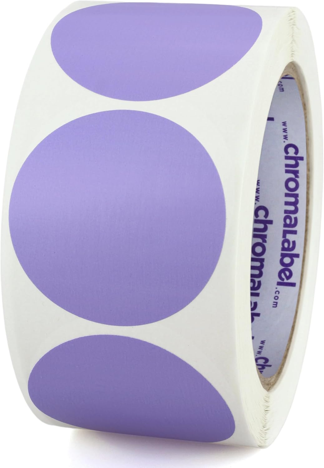 ChromaLabel 2 inch Color-Code Dot Labels | 500/Roll (Yellow)