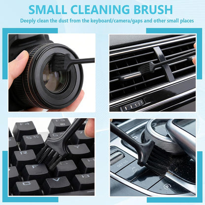 15PCS Cleaning Brush Cleaning Supplies, Hard Bristle Crevice Cleaning Brush Grout Brush for Bathroom, Kitchen, Window Sill, Tile Corners & Household Deep Cleaning