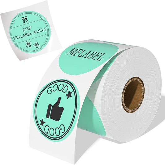 MFLABEL® Colorful Plain Name Tag Labels - 200 Stickers, 3.5 x 2.25 Inch, Colorful Border Name Tags for Office, Meetings, School, Home, Events, and Parties