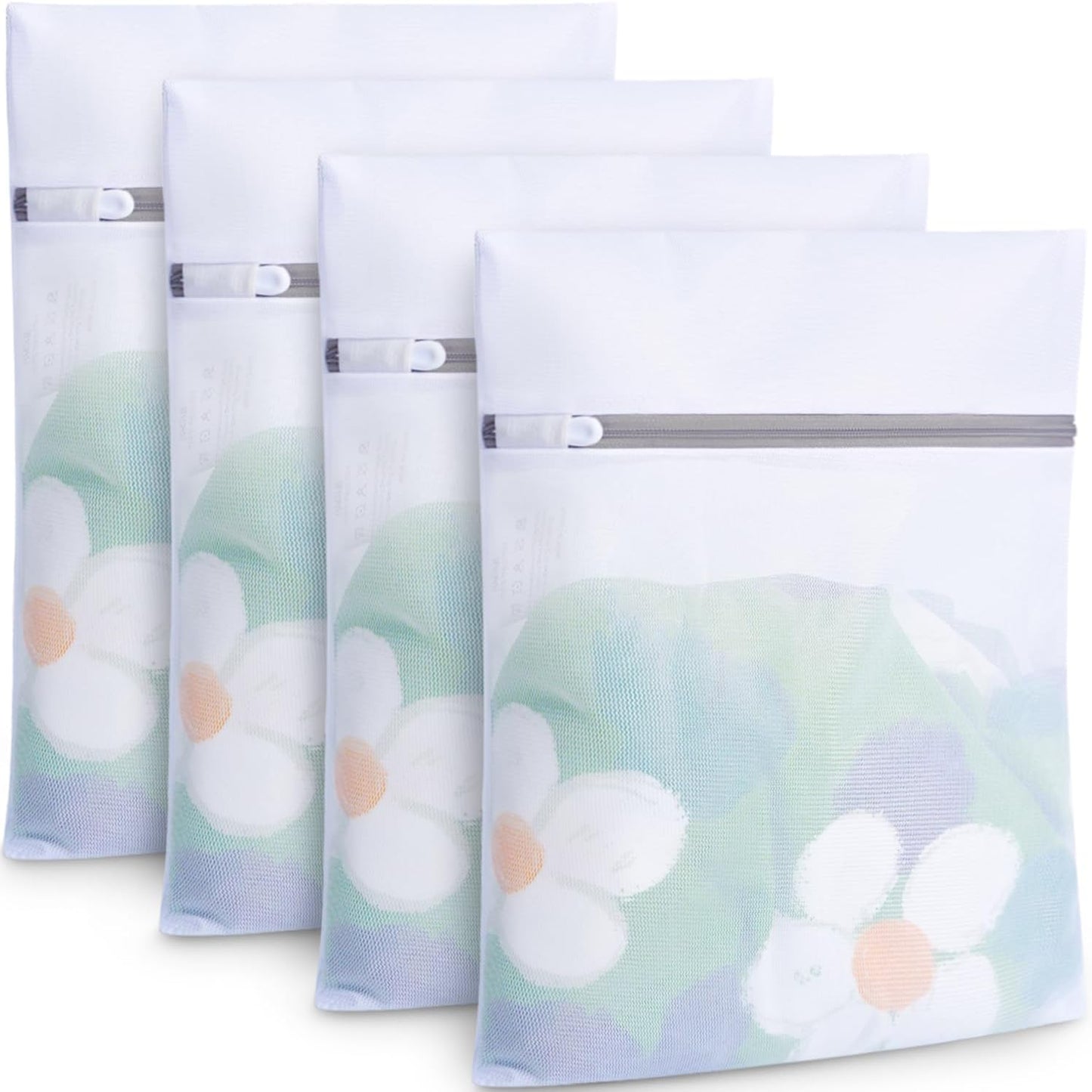 BAGAIL Laundry Bags Mesh Wash Bag for Intimates Lingerie and Delicates, 5Pcs (1XL,2L,2M)