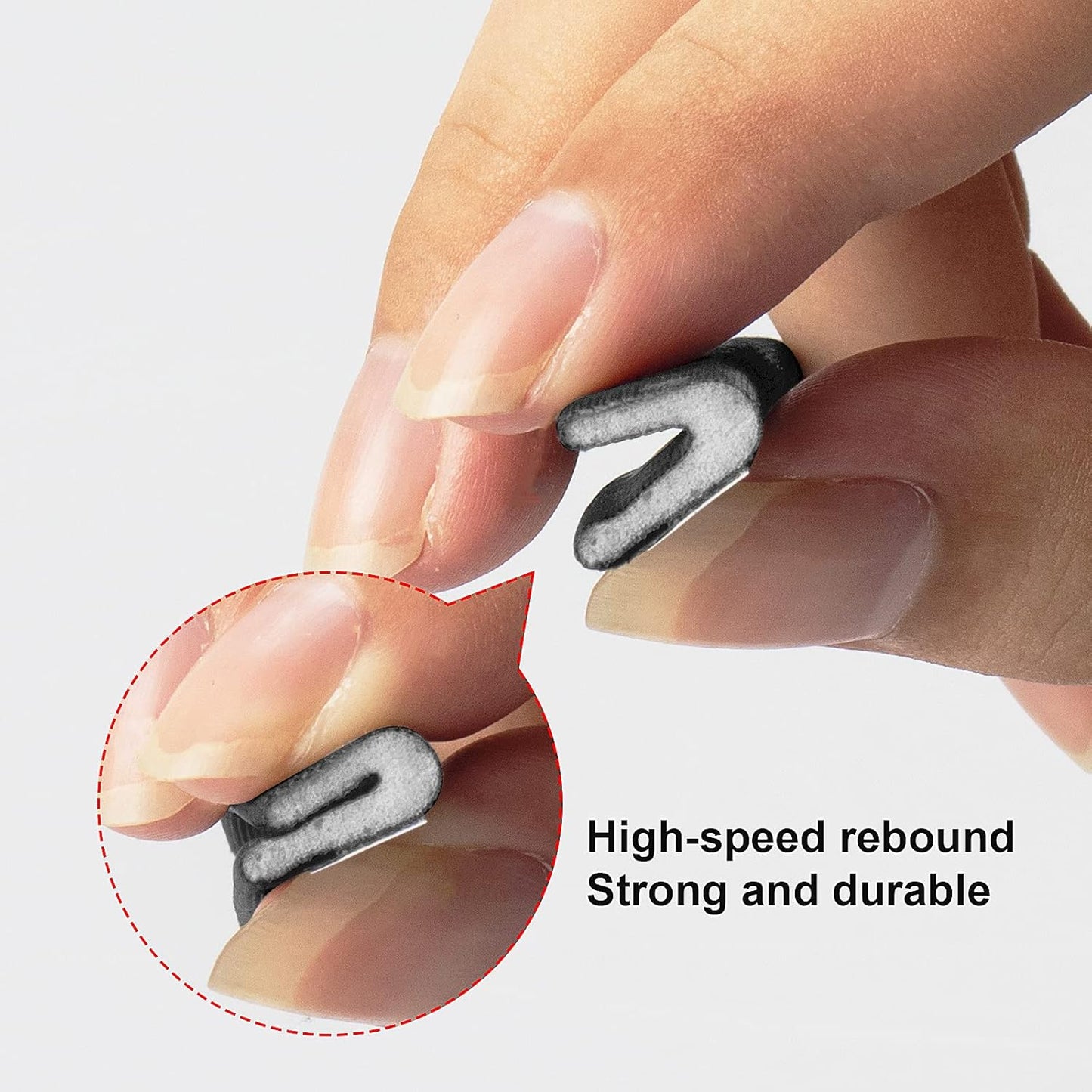Weather Stripping for Door/Windows X 18 Feet Long, V Shape Adhesive Weather Strip Door Frame/Windows Frame Seal PU Foam Strip Weather Seal Door Insulation Anti Collision Soundproof (Black)
