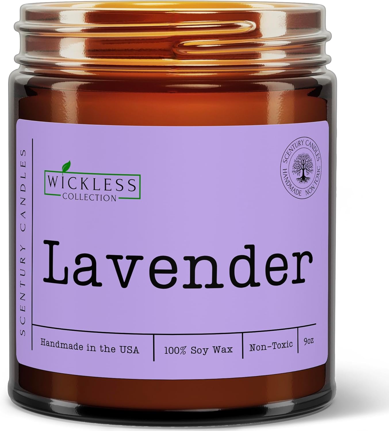 Wickless Vanilla Candles for Candle Warmer Lamp, Many Scents to Choose, 100% Non-Toxic Soy Wax, Scented Candle Melts for Warming Plate, Handmade in The USA (Velvet Vanilla)