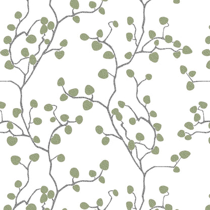 GloryTik Floral Peel and Stick Wallpaper, Removable Blue Floral Contact Paper, Self Adhesive Renter Friendly Wallpaper for Bedroom Living Room Bathroom (17.3" x 78.7")