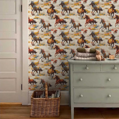 MuralPeel Dark Blue/Yellow Leaf Floral Peel and Stick Wallpaper Vintage Easy Peel Off Self Adhesive Removable Stick on Wall Paper for Kitchen Cabinet Renter Friendly