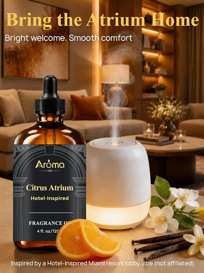 Ocean Breeze Lobby — a Hotel-Inspired Fragrance Oil that Feels Like a Coastal Resort Lobby(Not a Typical Ocean-Fresh Scent), Hotel Diffuser Oil for Home for Diffusers and Crafting
