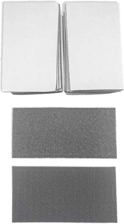 1 inch Black Hook and Loop Tape 1 Yd Self Adhesive Tape Sticky Back Heavy Duty Fastener Ideal for Window Fixing Net Carpets DIY Project Handmade Craft Home Office