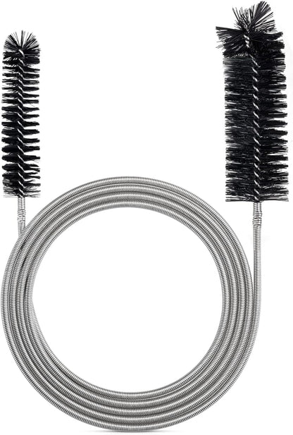 Long Drain Brush Flexible Feeding Tube Brush Slim Cleaning Brush Hose Pipe Brush