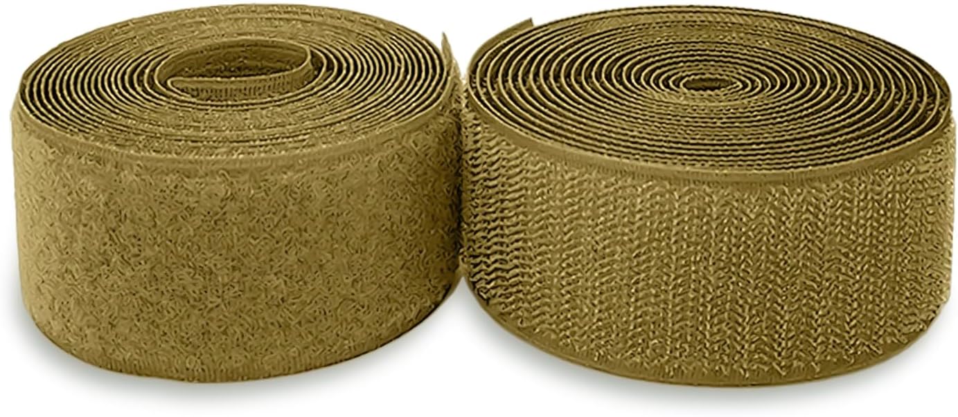 1 inch Black Hook and Loop Tape 1 Yd Self Adhesive Tape Sticky Back Heavy Duty Fastener Ideal for Window Fixing Net Carpets DIY Project Handmade Craft Home Office