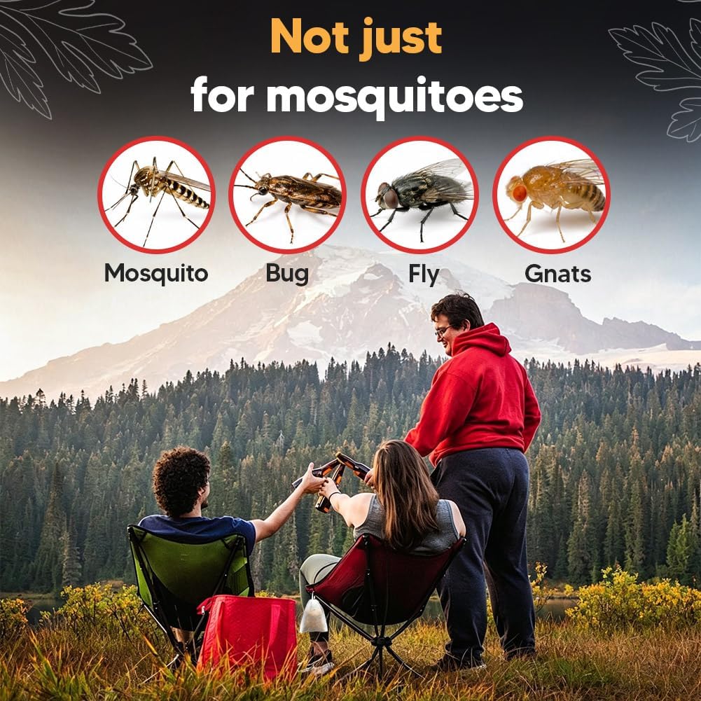 Mosquito Repellent, Mosquitoes Repellent Indoor, Keep Mosquito Away, Covers 120 sq ft of Space,Safe for People and Pets, Perfect for Patio,Bedroom,Garden,Camping-8P