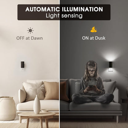 Briignite Motion Sensor Night Light,2 Pack Motion Activated Plug in Night Lights, 0-100LM Dimmable Soft White 3000K, Motion Sensor Light Indoor for Bathroom Hallway Bedroom Stairway Kid Elderly Pet