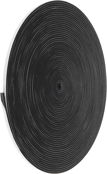 PATIKIL Weather Stripping Door Seal Strip, 3/8 Inch x 1/4 Inch x 32 Ft Self Adhesive Soundproof High Density Foam Tape Insulation for Door Window Air Conditioning, White - Colors B