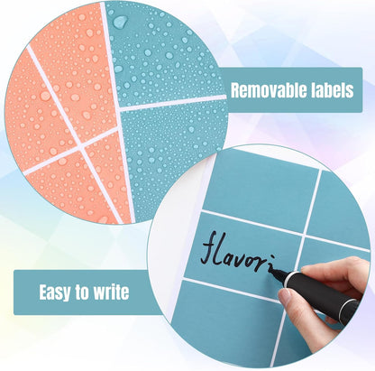 Feifeiya 1000 Pcs 3" x 2" White Removable Labels for Storage Bins, Self Adhesive Rectangular Stickers, Large 2x3 Shipping & Organization Labels for Boxes, Classroom, Office