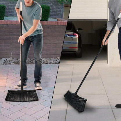 Outdoor Broom for Cleaning Floor - Heavy Duty Outdoor Broom for Cleaning Garages, and Porches, etc.