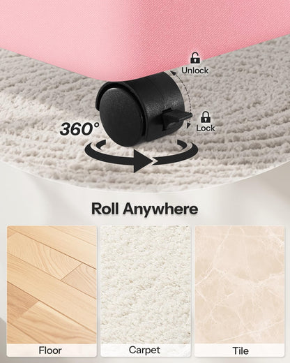 Double Laundry Hamper with Lid and Wheels, 150L Large Laundry Basket with 2 Sections & Removable Liner Bags, Rolling Dirty Clothes Basket with Handles for Bedroom, Bathroom, Dorm, College