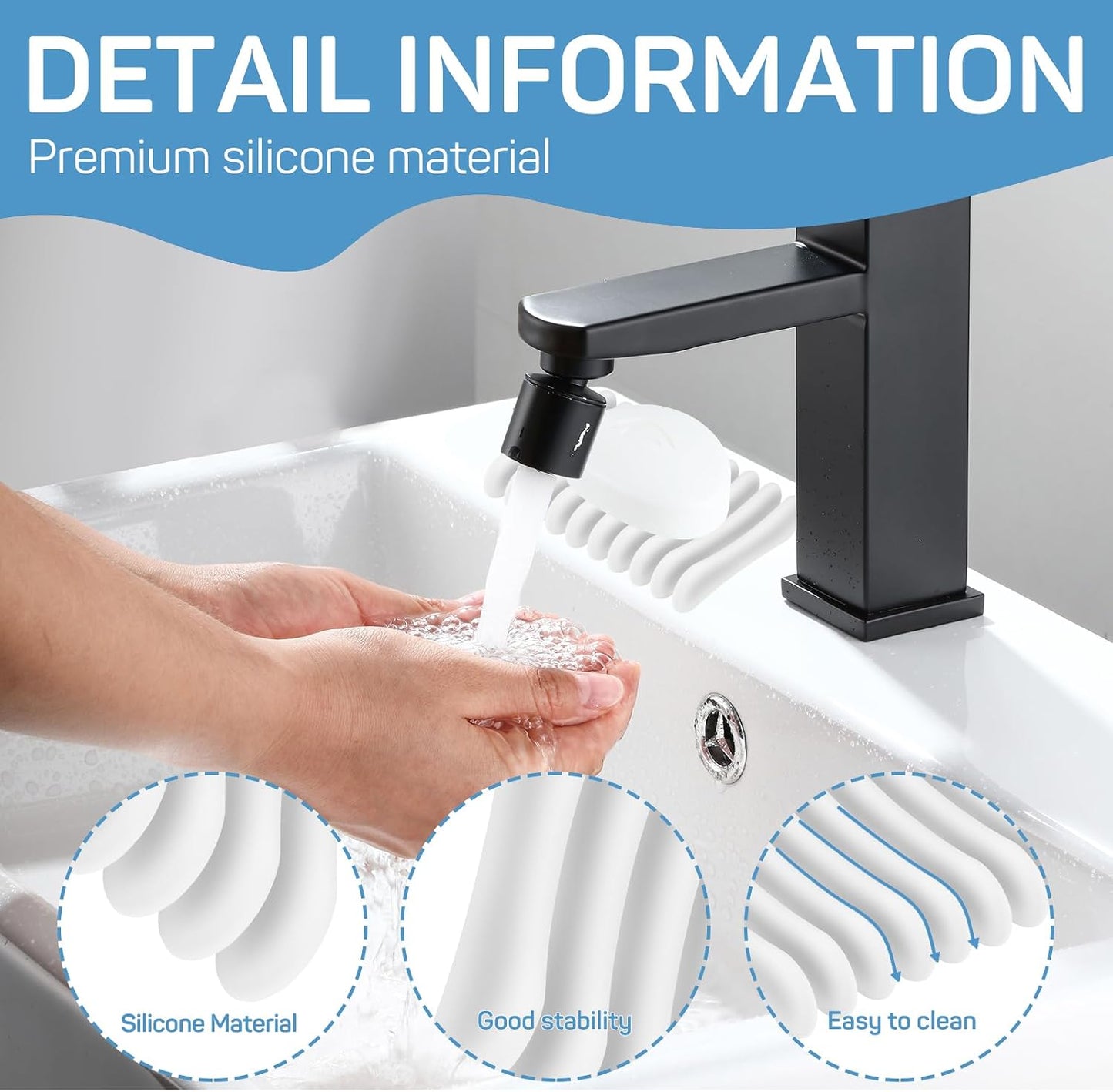 3 Pack Self Draining Silicone Soap Holder, Non-Slip Soap Dish for Bathroom, Shower & Sink, Keeps Soap Bars Dry, Easy to Clean, Clear