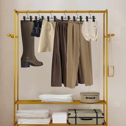 20 Pack Boot Hangers Closet Hanging Clips Laundry Hooks for Hats, Pants, Towel, Socks, Handbags, Bags, Underwear
